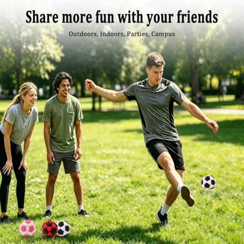 Syutinn 2026 Updated Footbag, Professional Well-Filled Kick Ball, Durable Hand-Made Soft Dirt Foot Bag for Beginners,Foot Sports,Outdoor Play,Party Games and Coordination Training (3 PCS) - Thumbnail 5