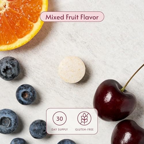 Bariatric Advantage Chewable Advanced Multi EA Without Iron - High Potency Daily Multivitamin - for Bariatric Surgery Patients Including Gastric Bypass & Sleeve Gastrectomy - Mixed Fruit - 60 Count - Thumbnail 3