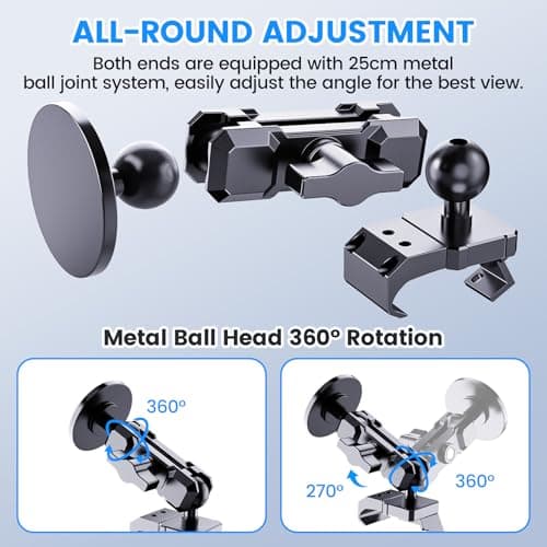 DIAMOOKY Upgraded Metal Phone Mount for Jeep Wrangler JL JLU 2018-2023 and Gladiator JT 2020-2023 Magnetic Phone Holder Dash Mount System Kit Dashboard Accessories Driver Side (Not for 4xe & 2024+) - Thumbnail 6