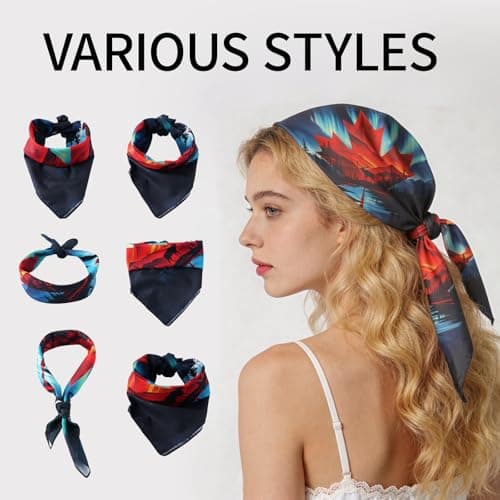 PlushBande Soccer Fan Bandana 22"x22" - Breathable Polyester Headwear, Neck Gaiter & Face Mask for Men Women Match Day - Thumbnail 4