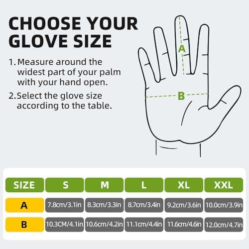 Schwer ANSI A9 Cut Resistant Leather Work Gloves, PM3401 Cut Proof Gloves, Reinforced Fingertips & Palm Cowhide Work Gloves for Construction, Welding, Metalwork, Woodwork& Outdoor Gardening Work, XL - Thumbnail 6