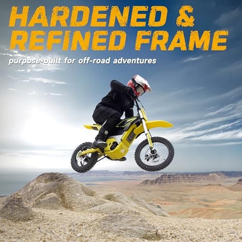 Tasaca V58 Electric Dirt Bike Teens Adults, 5500W Peak Mid-Drive Motor & 276NM, 55MPH & 5-Gears Electric Motorcycle with 52V 30Ah Removable Battery, Full Hydraulic Brakes & Suspensions Off-Road EBike - Thumbnail 6