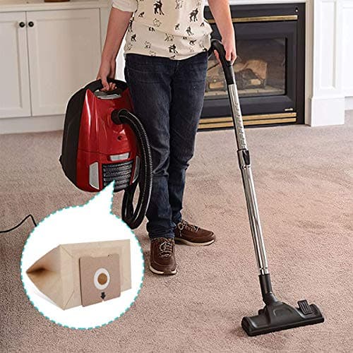 KEEPOW Dust Bags Compatible with Bissell Zing Vacuum 1608,1668,1668C, 1668W, 2154A, 2154C, 2154W, 4122, 4122D – Replacement Vacuum Bags Compatible with PowerForce Bagged Canister, 18 Pack + 1 Brush - Thumbnail 6