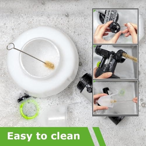 PHALANX Paint Sprayer, Max Sprayer 150DIN-S HVLP Electric-Spray-Paint-Gun with 10FT Air House, 4 Nozzle Sizes & 3 Patterns, for Furniture,Floors,Outdoor Wall,Cabinets - Thumbnail 4