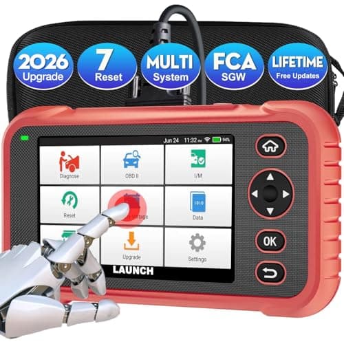 LAUNCH CRP123I V2.0 Elite OBD2 Scanner, 2026 Upgraded Diagnostic Scan Tool with 7 Reset, Oil/SAS/Throttle/Brake/BMS/DPF Reset/ABS Bleeding, Multi Systems Code Reader, Lifetime Free Update, FCA SGW - Image 1