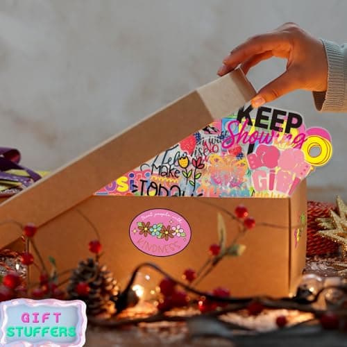 BJMOWIN 100pcs Motivational Stickers for Teens Adults Planner Transparent Inspirational Words Quote Decals Bulk for Scrapbooking Water Bottle Party Favors Gifts Back to School Rewards - Thumbnail 6