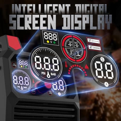 YESWELDER CUT-65DS PLUS Plasma Cutter, 65Amp 110V/220V Non-High Frequency Non-Touch Pilot Arc 4-In-1 Plate Cutting/Grid Cutting/Gouging/Marking Multifunctional Plasma Cutting Machine - Thumbnail 6