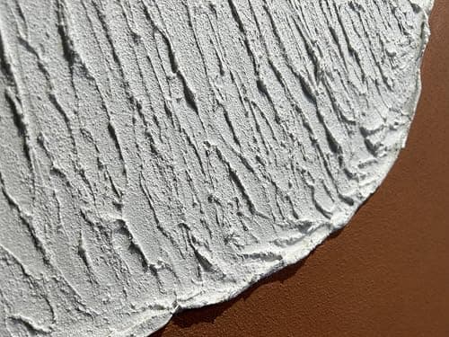 JUHOME Large Neutral Hand-Painted Abstract Ocean Wall Art,24x36 in Thick Textured Plaster & Acrylic Art Oil on Canvas, Abstract Canvas Artwork for Living Room, Bedroom Office Decor - Thumbnail 2