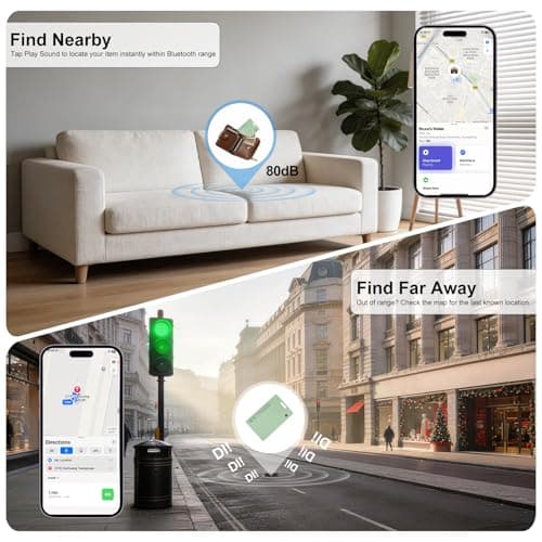AI.QVOKA Tracking Card for Apple & Android, Credit Card Tracker for Wallet Works with Apple Find My & Google's Find Hub (Green, 1 Pack) - Thumbnail 3
