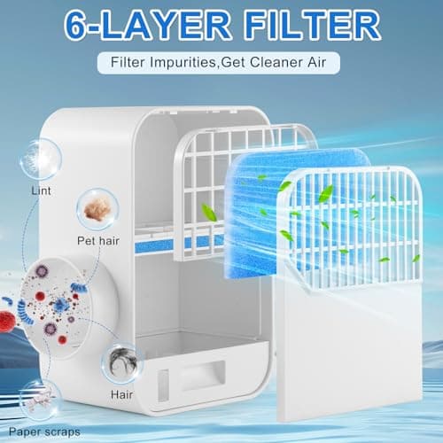 3-in-1 Indoor Dryer Vent Kit with 8-Layer Filter & 10FT Hose – Lint Trap Box with Water Drawer System, Easy Install for Electric Dryers, Improves Air Quality - Thumbnail 2