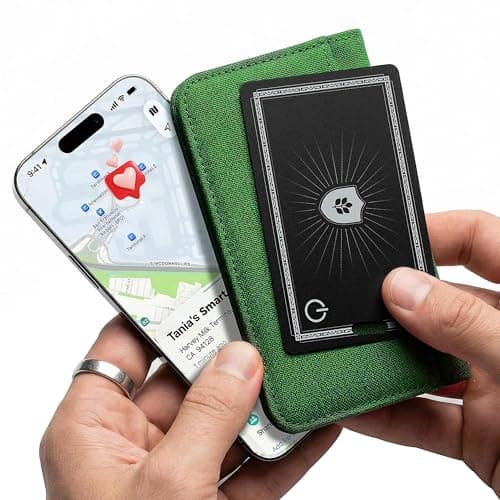 Wallet Tracker Card for Apple Find My (iOS Only, Apple MFi Certified) -Ultra Slim Rechargeable Bluetooth GPS Tracker,5-10 Years Staying Power,Item Locator for Wallet,Key Finder,Bags,Luggage(1-Pack) - Image 1