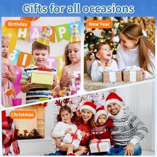 Handheld Game for Kids -Preloaded 220 Retro Video Games, Portable Gaming Player with Rechargeable Battery 3.0" LCD Screen, Mini Arcade Electronic Toy Gifts for Boys Girls (Blue) - Thumbnail 6