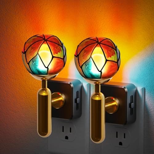 JandCase Night Light Plug in, Night Lights Plug into Wall, 3000K Soft Light LED NightLights, 0-100LM Dimmable Night Light, Built in Dusk to Dawn Sensor for Hallway Bedroom Stairway - Image 1