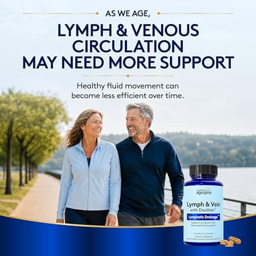 Youth & Tonic Lymphatic Drainage, Circulation, Diosmin Hesperidin 60 Pills - Thumbnail 5