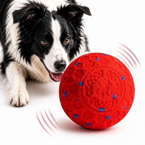 Wagorific Interactive Dog Ball for Medium & Large Dogs, Automatic Moving Dog Toy with Motion Activation, USB Rechargeable Self Rolling Ball for Boredom Relief, Indoor Exercise & Independent Play