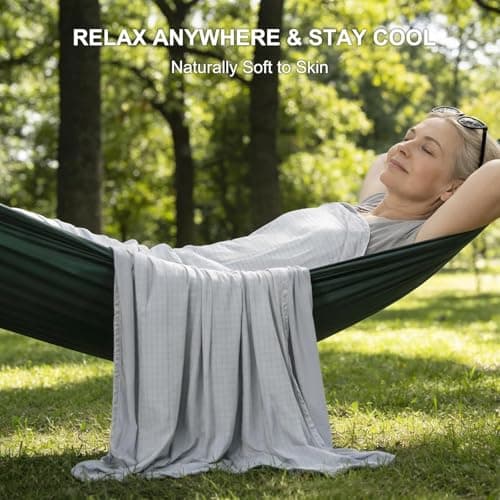 EMME Breathable Cooling Blankets for Hot Sleepers, Summer Blanket Twin Size 60"x80" for Bed, Thin Light Throw Blanket for Couch Sofa, Double-Sided Keep Body Cool, Cold Blankets Night Sweats - Thumbnail 6