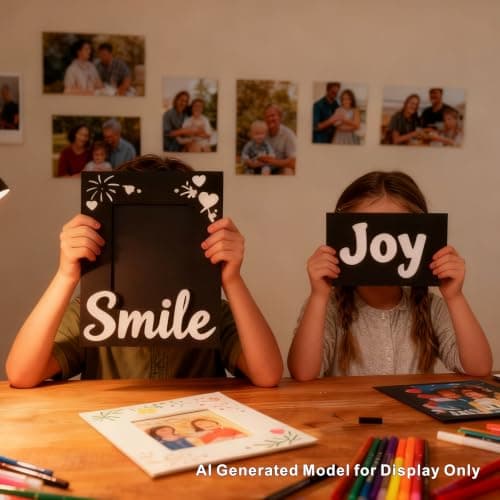 Black Poster Board 11 x 14 in, ZXUNLIEH 12 Pack Foam Board, 3/16'' Thick - Thumbnail 6