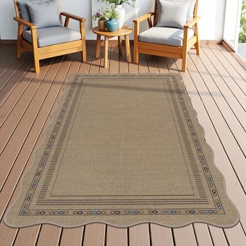 U'Artlines 3'x5' Rugs for Entryway, Non Slip Woven Washable Area Rugs, Indoor Door Mat, Kitchen Mats for Floor, Front Entrance Doormat for Kitchen Hall Porch Bathroom Bedroom Patio Decor (Colorful) - Thumbnail 6