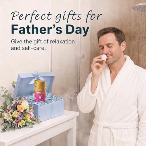 Body Restore Shower Steamers Aromatherapy 6 Pack – Fathers Day Gift for Dad, Birthday Gifts for Men, Relaxation Stress Relief Self Care – Premium Citrus Essential Oil Tablets - Thumbnail 2