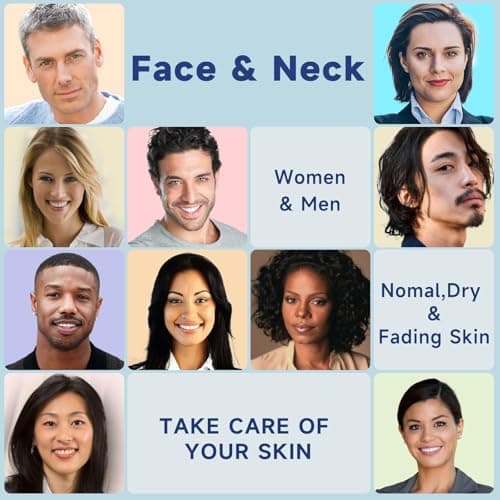 Retinol Cream for Face, Collagen Neck Creams for Tightening and Firming, Anti Aging Day & Night Facial Moisturizer for Women & Men, Instant Face Lift Wrinkle Cream 1.7 fl. oz with Forehead Patches - Thumbnail 2