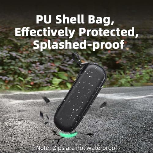 BRDRC Carrying Case for DJI Osmo Pocket 3, Portable Hard Storage Case, Carry Bag Pocket 3/Xtra Muse Accessories (Black) - Thumbnail 3