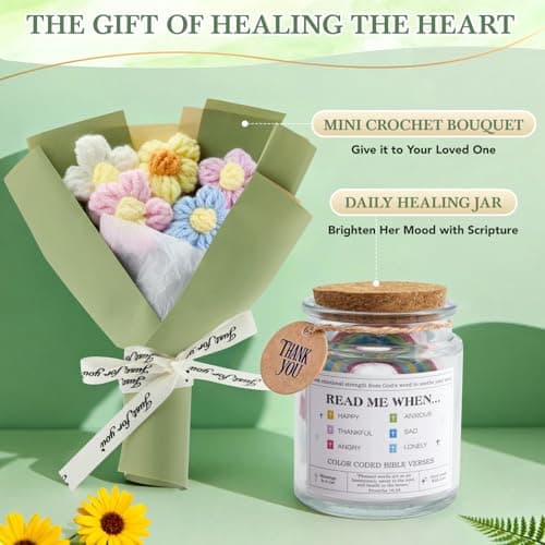 Mother's Day Gift Baskets for Women, 11 PCS Unique Birthday Gifts for Women, Self Care Gift Baskets, Thank You, Sympathy Inspirational Friendship Gifts for Mom, Grandma, Wife, Sister, Friends - Thumbnail 6
