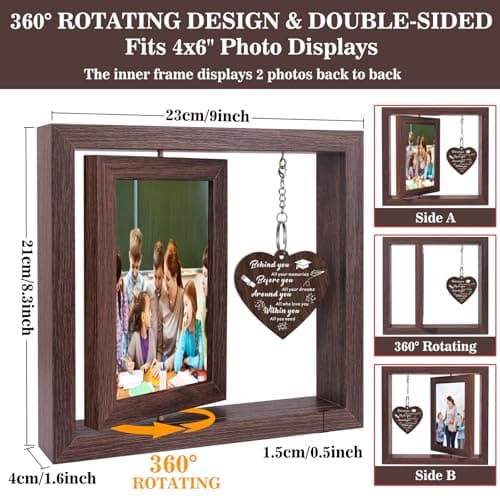 Boiveco 2026 Graduation Gifts for Her Him, Class of 2026 University College Middle High School Graduation Gifts for Women Men, Congratulations Inspirational Grad Gift for Masters Degree Phd Law School Nursing & Nurse Picture Frame 4x6 - Thumbnail 5