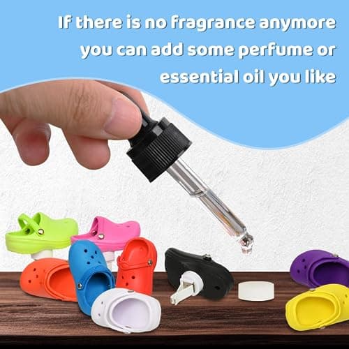 ZJCAHXJ 1 Pack Cute Car Air Freshener,Shoe Shape Cars Vent Clips with 2PCS Refills Solid Fragrance Replacement Pads Car Decor Perfume Clip Cars Interior Accessories for Men/Women（Pink） - Thumbnail 4