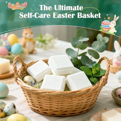 Maybeluck Eucalyptus Mint Shower Steamers 7 Pack - Eucalyptus for Shower, Self Care Mothers Day Gifts from Daughter, Relaxation Spa Gifts for Women & Men, Natural Essential Oil Bombs for Self Care - Thumbnail 2