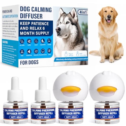 Barkwave Dog Calming Pheromone Diffuser Kit – 6-in-1, 120-Day Supply - Image 1