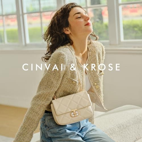 CinvaiKrose Women's Pebble Tabby Shoulder Bag, Shoulder Bag For Women Crossbody Handbags, Leather For Three Carrying Styles - Thumbnail 2