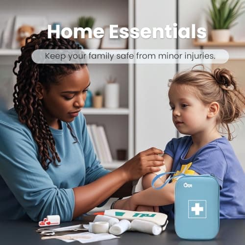 Adhesive Bandages Variety Pack 180 PCS,Various Sizes Large Waterproof,Adhesive Flexible Fabric Bandages Breathable A024 - Thumbnail 2