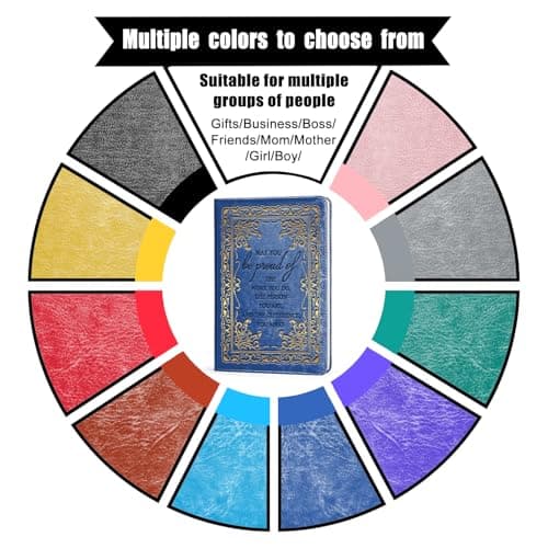 LBWCER Thank You gift May you be proud of the work you do, for Volunteer Staff Coach Nurse Teacher Social Worker Notebook Gift Travel Journal (May blue) - Thumbnail 2