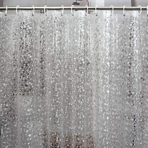 Bostofy Extra Long Shower Curtain Liner, Heavyweight Liner with Magnets and Rust-Proof Metal Grommets, Waterproof Shower Liner for Bathroom, 72' W x 78' H - Thumbnail 6