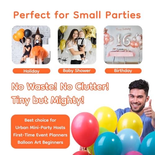LOOLEY Child-Lock Balloon Shine Spray, 6 fl.oz Long-Lasting High Gloss Spray for Latex Balloons, No-Wipe, Waterproof and Fragrance-Free Formula, Perfect for Outdoor Balloon Party and Event Decor - Thumbnail 6