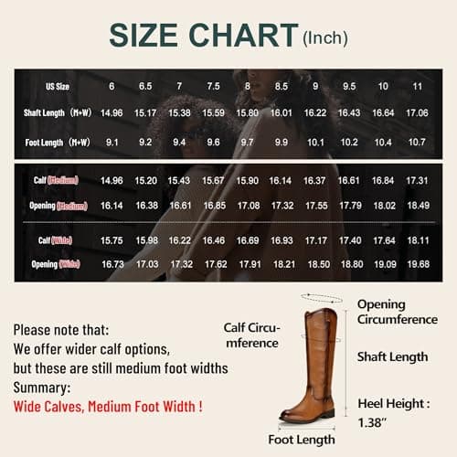 Vepose Women's Knee High Boots 956 Brown Zipper Casual Weather Tall Fashion Retro Vegan Boots for Women Size 8(CJY956 Brown pu 08) - Thumbnail 4