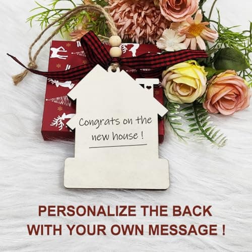 House Warming Gifts New Home, Housewarming Gifts for Women, Couple, Homeowners, New House Gift Ideas - New Home Ornament 2026, First Christmas House Ornament - Thumbnail 4