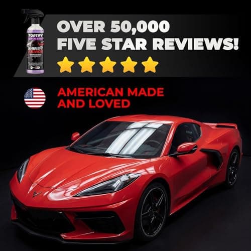 Car Wax Spray and Ceramic Coating for Cars - 3 in 1 Waterless Car Wash and Detailing - Quick Effect Coating Agent for Car - High Gloss Car Coating Spray, Shiny Car Stuff by Shine Armor - 8FlOz - Thumbnail 2