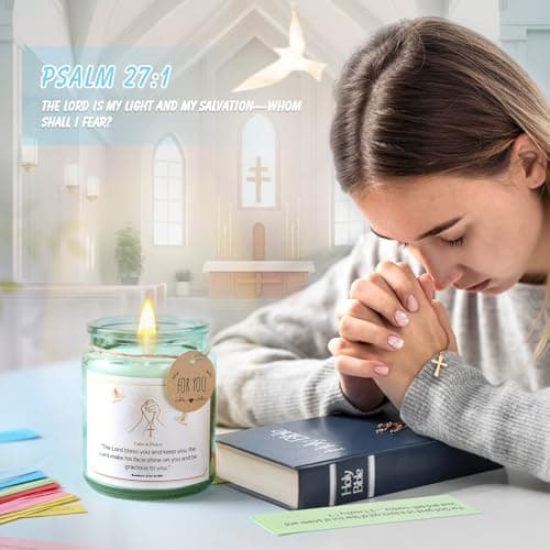 Bible Verse Jar, Christian Gifts for Women, Religious Birthday Gifts | Read Me When Bible Verses Jar, Spiritual Gift for Prayer and Emotional Support | Inspirational Gift for Women, Men, Mom, Daughter - Thumbnail 2