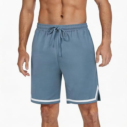 Marvmys Men's Cotton Pajamas Bottoms, Pajama Pants for Men, Lounge Sleep Bottoms, Soft Sleepwear with Pockets Navy 3XL - Thumbnail 2