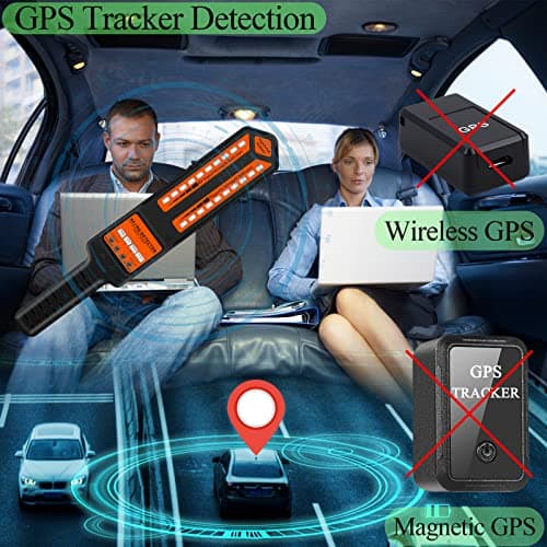 KEULGOUL Hidden Camera Detector, RF Signal Detector, Camera Lens Finder and Magnetic Tracker Detector, Portable Privacy Scanner for Hotel Room, Car, Office, Home and Travel - Thumbnail 4