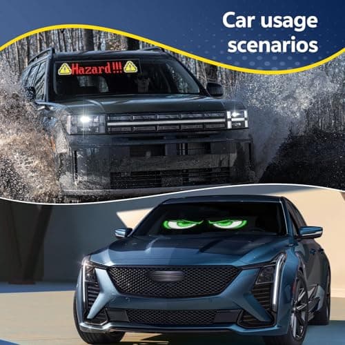 Large Programmable LED Sign, P10 Resolution Indoor Windows LED Signs, Bluetooth APP, for Business Bars Gaming Rooms Restaurants Festivals Cars (39"x 8") - Thumbnail 6
