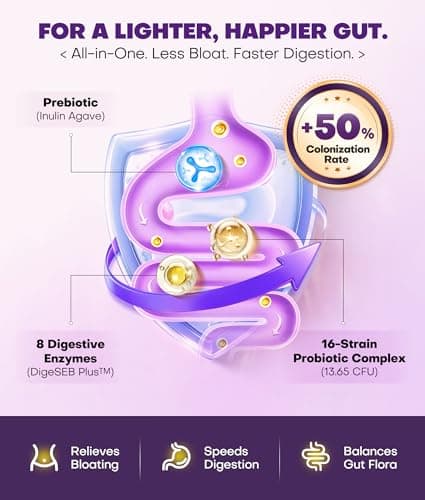 Vaginal Probiotics for Women with 16 Strains for pH Balance, Urinary & Intimate Health, Women’s Probiotic Enhanced DigeSEB Plus™ for Bloating, Gut Health & Immune Support, Delayed Release, Made in USA - Thumbnail 3