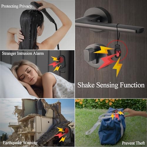 CHIRSMIP Hidden Camera Detector, Camera Finder, RF Bug Detector, Magnetic Tracker Finder, Multi-Function Bug Sweeper for Listening Devices, Hotels, Cars, Offices, Bathrooms and Travel - Thumbnail 6