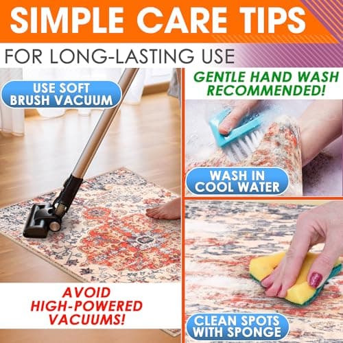 Busichka Small Washable Rug 1,95'x3' - Thumbnail 5