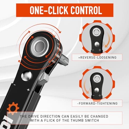 ZOOI 22 In 1 Ratchet Screwdriver Set, EDC Gear Tool Pocket Ratcheting Screwdriver, Valentines Day Gifts for Him Men Dad, 90 Degree Right Angle Screwdrivers, Tight Spaces Mini Ratchet Set - Thumbnail 3