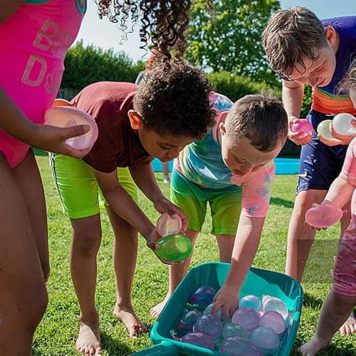 629 PCS Summer Fun Water Balloons for Kids Adults Quick Fill Water Balloons Set Summer Splash Party Easy Quick Fun Outdoor Backyard for Swimming Pool - Thumbnail 5