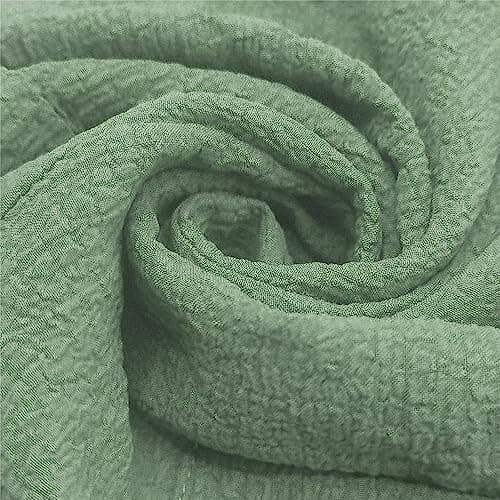 EGUGYDW Summer Rompers for Women Tie Knot Front Sleeveless Wide Leg Short Jumpsuits Army Green M - Thumbnail 4