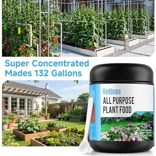 20-20-20 Balanced Water Soluble Fertilizer, for Indoor & Outdoor Plants, Vegetables, Fruits, Flowers & Garden Lawn Plant Food - Yields 132 Gallons (17.6 Ounces) - Thumbnail 3