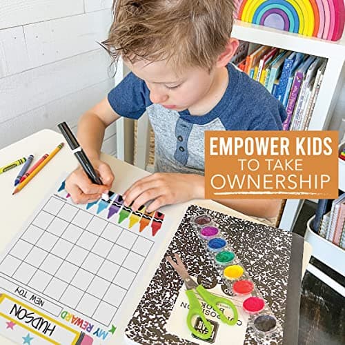 Star Sticker Chart for Kids Behavior -25 Toddler Sticker Reward Chart for Kids Incentives, Behavior Chart for Kids At Home & Classroom, Crayon Incentive Chart for Classroom Must Haves - Thumbnail 4